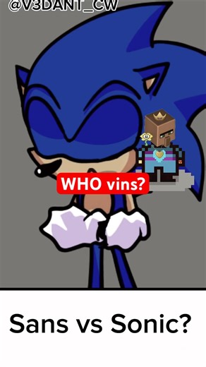 Sans vs Sonic? #edit #undertale #sonic #vs
