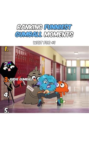 Ranking Funniest Gumball Moments 😭 Part 2 || #shorts #funny