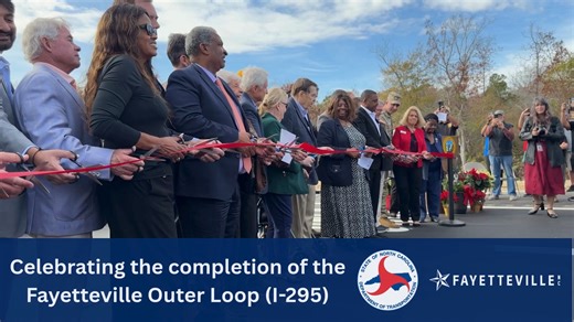 23K views · 156 reactions | We are excited to share that NCDOT has officially completed and opened the 39-mile Fayetteville Outer Loop (I-295)! Learn more about this project: https://www.ncdot.gov/projects/fayetteville-outer-loop/Pages/default.aspx | City of Fayetteville, NC Government | Facebook