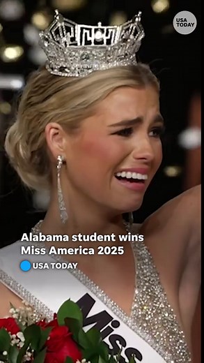 Miss Alabama crowned Miss America 2025