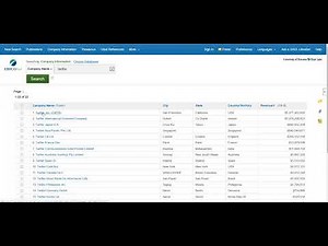Business Source Complete database