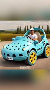 453K views · 1.9K reactions | Crocs Car  | Creative Designs | Facebook