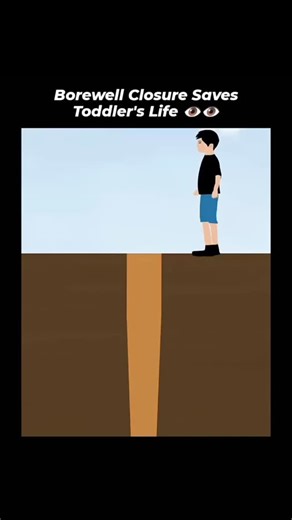 Science Tech on Instagram: "The post shares a 47-second animated video depicting a toddler nearly falling into an open borewell, followed by workers sealing it layer-by-layer with gravel, concrete, sand, and a final cover slab, ending with the child safely atop the sealed site. - In India, abandoned borewells pose a deadly hazard, with National Disaster Response Force data recording over 40 child deaths from falls between 2009 and 2019, prompting recent laws like Karnataka's 2024 Borewell Safety