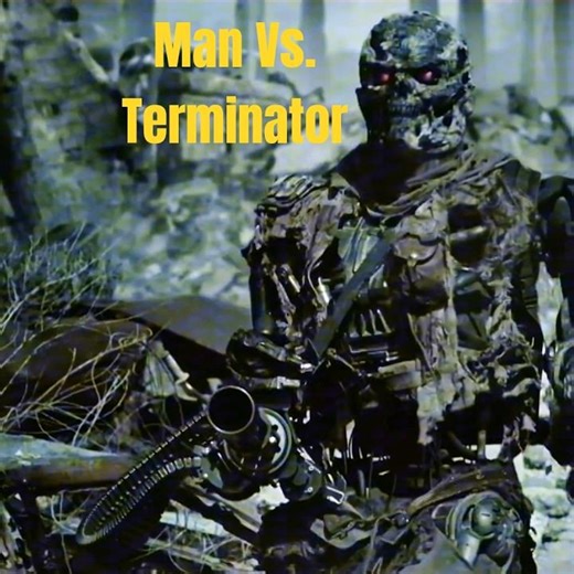 Man vs Terminator 🤖 Who Will Survive? #shorts