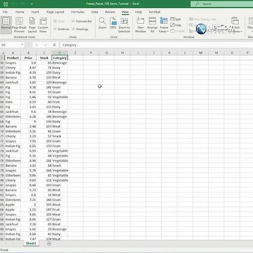 Master Freeze Panes to Keep Your Excel Headers Always Visible!