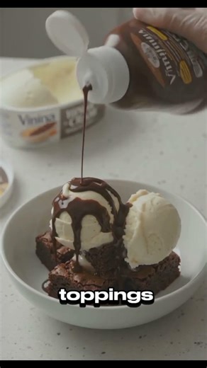 “Warm Brownie + Cold Ice Cream 🍫🍦 | Ultimate Dessert Combo”#Brownie #IceCream #ChocolateDessert.