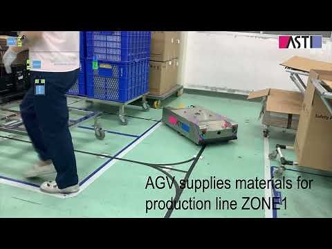 AGV-INDUSTRIAL LINE FOLLOWER ROBOT | AEH FACTORY | ARV