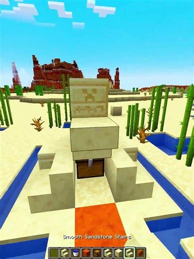 Minecraft Sand Castle🏰
