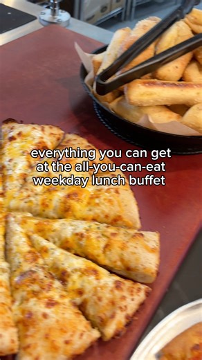 Day 1 of Holiday Break and the kids are already hungry every 15 minutes…Good thing the all-you-can-eat lunch buffet exists 🍕😂 *menu and prices may vary by location. Available on weekdays only. | Peter Piper Pizza