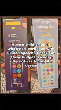 AAC #speech #viral #reels #autism #stroke #explore #follow #nonverbal #speechdelay #speechtherapy