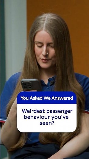 Tube Driver Reacts To Someone Kissing The Train 😳 | Transport for London