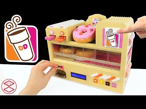 Dunkin Donuts M&M's Donut Custom LEGO Machine
