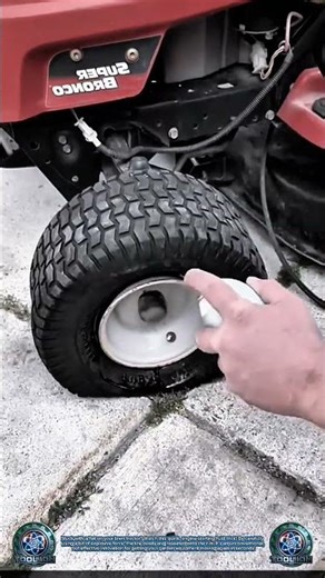 Farm Hack: Reseating a Lawn Tractor Tire the Fast Way 🔥