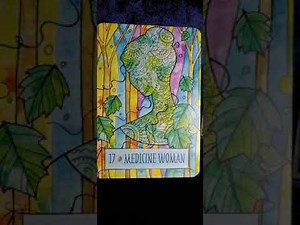 Medicine Woman 🥭 Earthcraft Oracle card meaning