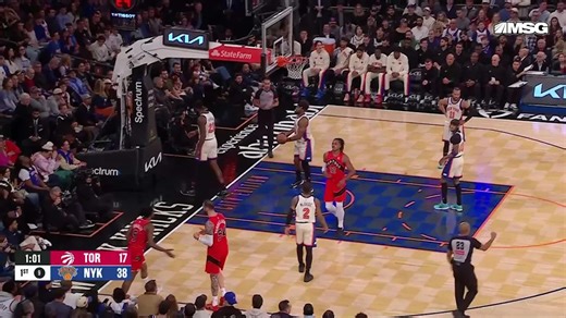 New York Knicks vs. Toronto Raptors - Game Highlights