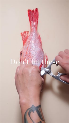 Wei | Omakase Chef on Instagram: "Watch yourselves on those spines. Kinki is a delicious deep sea fish that is celebrated in Japanese cuisine for its fatty, rich flavor. I love to sear this slightly before slicing and serving to add even more depth to the flavor. #sushichef #losangeles"