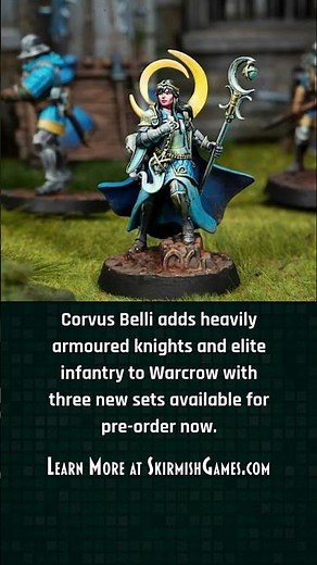 Warcrow Reveals New Fantasy Miniatures by Corvus Belli - SkirmishGames.com