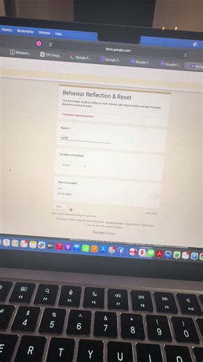 Giving students a moment to pause, reflect, and grow ✨ This reflection form helps students take ownership, process mistakes, and move forward with purpose. Because learning isn’t just academic—it’s personal. #TeacherTok #ClassroomManagement #StudentReflection #GrowthMindset #TeachingTools