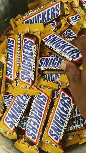 some lot's of Snickers chocolate