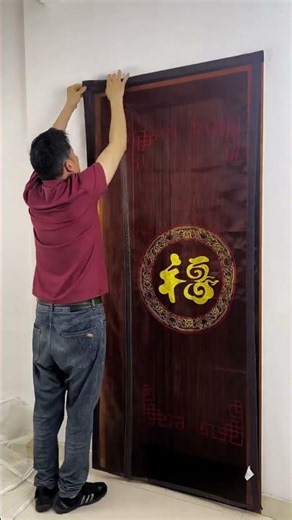 Magnetic Door Curtain #No-Drill Mosquito-Proof Door Curtain #usa #diamonddoor