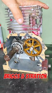 Impressive old stationary engine. #chainsaw #brushcutter #maintenance | Canal 2 Tempos