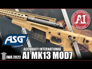 IWA 2022 - ASG AI MK13 Mod7 Accuracy International Airsoft