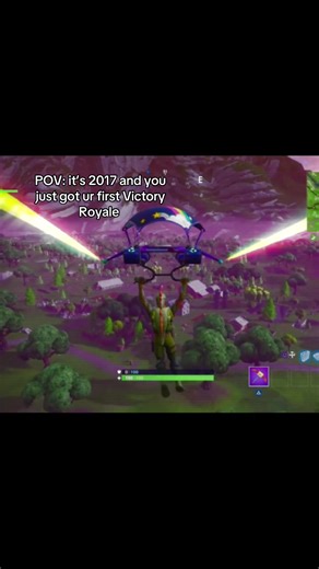 Reliving Fortnite Memories: First Victory Royale POV