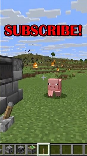 Working Fire Cannon In Minecraft! 🔥 #minecraft #minecraftbuilding