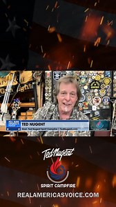 1.3M views · 70K reactions | I'm suspicious of all authority Join me for full on truth logic and commonsense on my Real America's Voice Spirit Campfire! Go to: https://americasvoice.news/playlists/show/ted-nugent-spirit-campfire #truth #logic #commonsense | Ted Nugent | Facebook
