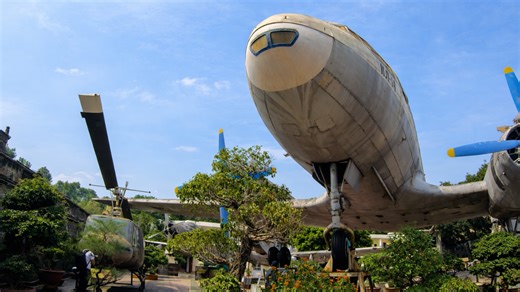 What can you see inside Hanoi Military Museum?