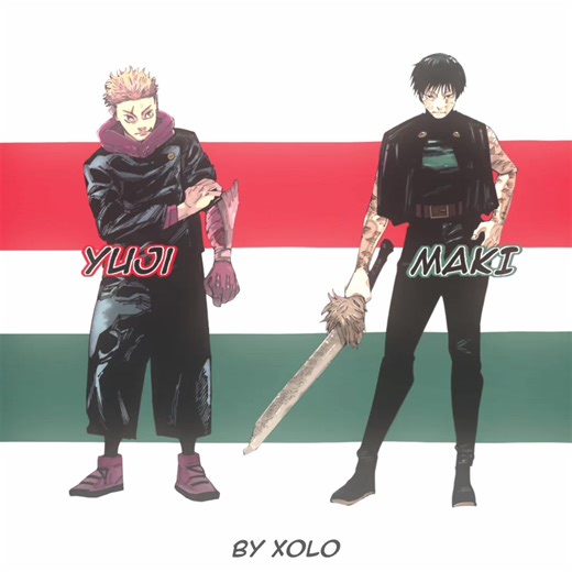 YUJI AND MAKI ANIMS ( credit me properly if you use them pls) || SONG: MONTAGEM SOLARA SLAX by DJ Javi26 & SASORIIXPP || #jjk #yuji #maki #mangaedit #fyp