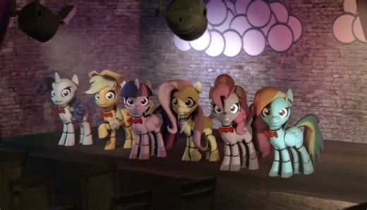 「MLP/双语」[SFM] Five Nights at Freddy's (Official video)(老古董视频)