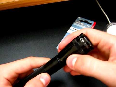 How to replace the bulb in a AA 2-cell mini MagLite