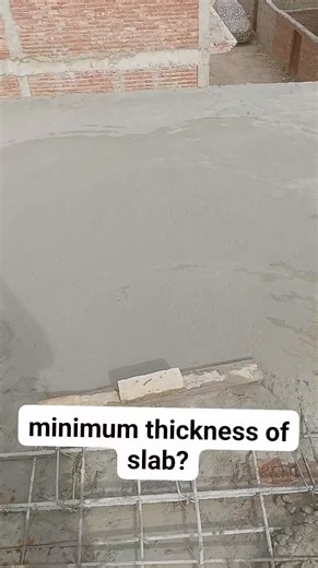 minimum thickness of slab? | Civil Engineers 07