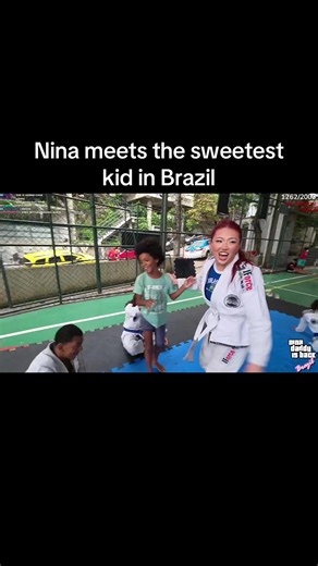 @Nina Lin meets the sweetest kid in Brazil #ninadaddyisback #fyp #viral #trending #Arthur