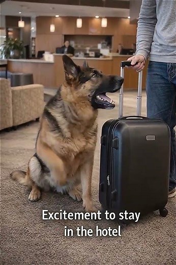 This hotel is a dog's dream come true 🐾 #petfriendly #traveldog