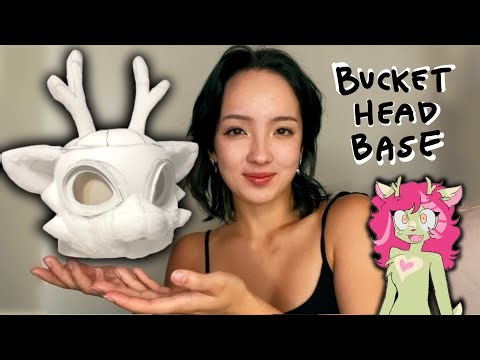 How I Made My Bucket Head Base (EASY!) | Making My First Fursuit