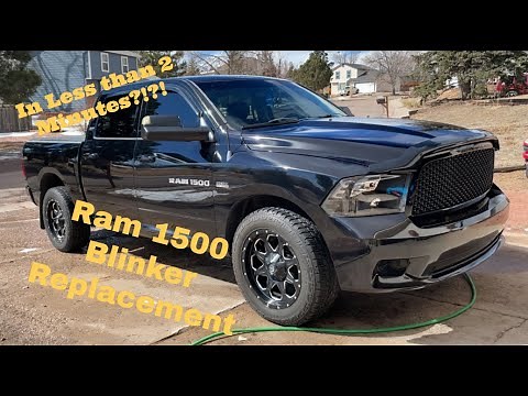 How to Replace a 2009-2017 Ram 1500 Blinker/Brake Light Bulb in Under 2 Minutes!