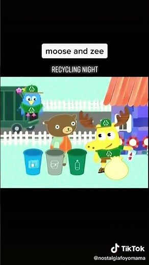 Moose And Zee Recycling Night