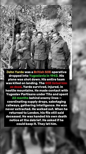 The Nazis Thought He Was Dead. He Spent Two Years Behind Enemy Lines Proving Them Wrong