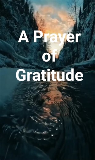 A Prayer of Gratitude to God | Thank You Lord for Everyday Blessings 💖 #dailyprayer