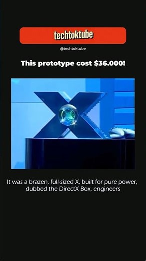 First Xbox Prototype that COST $36.000!! #xbox #tech #shorts