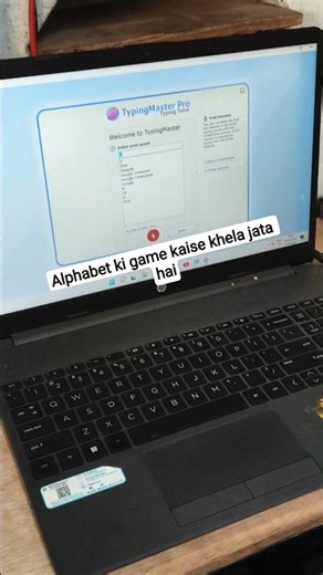 typing Master Pro game alphabet keys #keyboard #computer