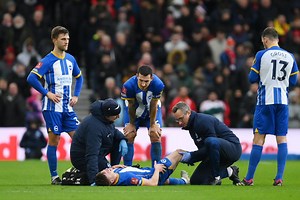 Brighton video footage shows 'grim' Evan Ferguson injury