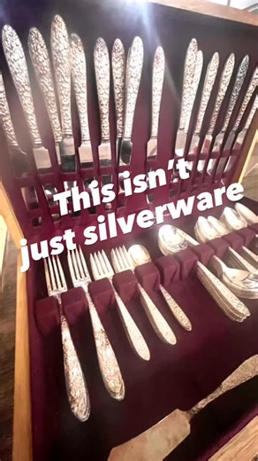 What once sat tucked inside a silverware chest now begins a new chapter. I reimagine vintage silver into meaningful, wearable pieces—each with a story to tell. ✨ Keep watching for the transformation. #jerseymermaidco #vintagesilverwarereimagined #vintagevibes #oldisnewagain #vintagevibes | Jersey Mermaid Co.