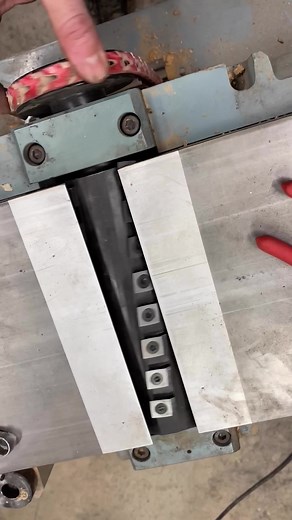 Best #jointer upgrade you can make is a #shelix cutterhead. #woodworking #woodtok #fyp