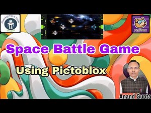 Space Battle Game Creation using Pictoblox