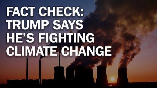 Donald Trump called climate change a hoax. Now he's awkwardly boasting about fighting it http://mag.time.com/vlevPdW | TIME