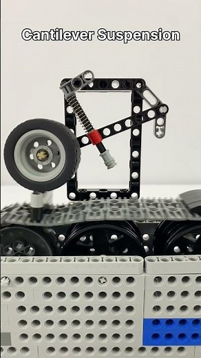 LEGO Technic Cantilever Suspension System #legotechnic #suspension #engineering