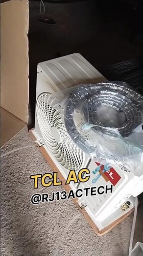 TCL AC unboxing and installation